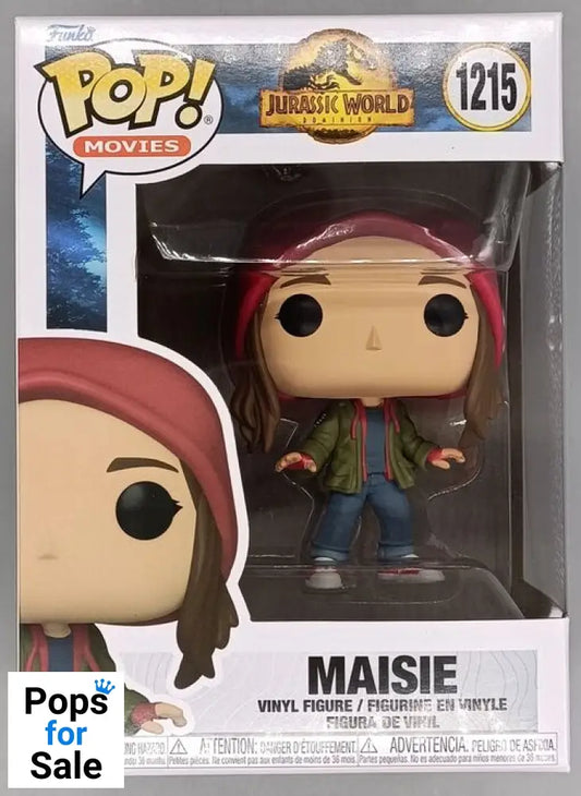 #1215 Maisie - Jurassic World Dominion - Brand New Funko POP in Protector