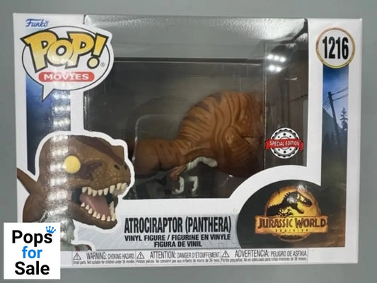 1216 Atrociraptor (Panthera) - Jurassic World Dominion Funko POP
