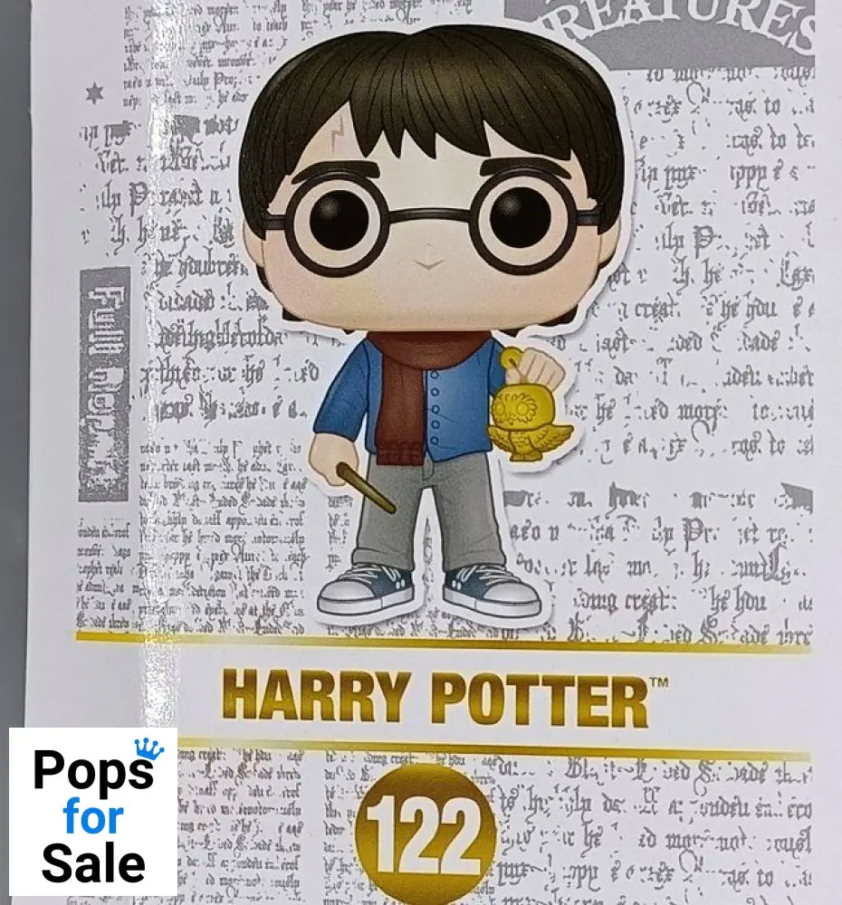 122 Harry Potter (Holiday) - Harry Potter - Box Damaged Funko POP