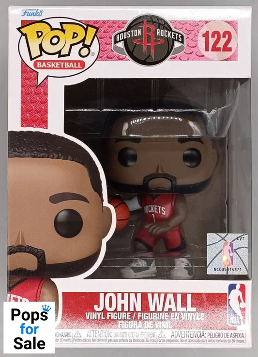 122 John Wall (Houston Rockets) - NBA - Box Damaged Funko POP