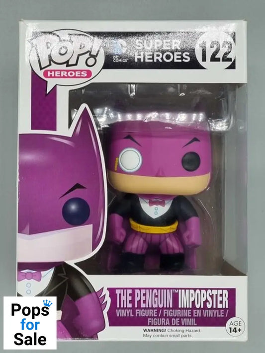 #122 The Penguin Impopster - DC Batman - Box Damaged Funko POP - PopsforSale.co.uk