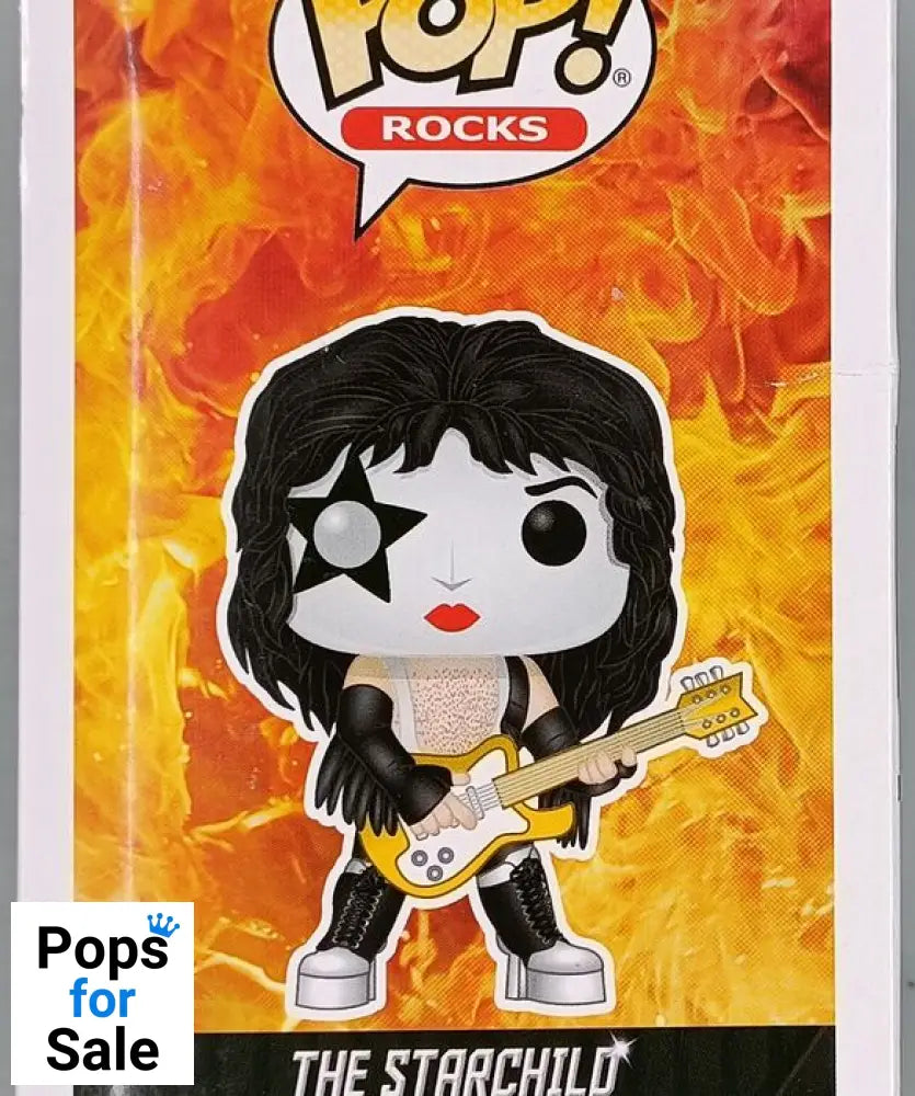 #122 The Starchild - Rocks - KISS - Box Damaged Funko POP