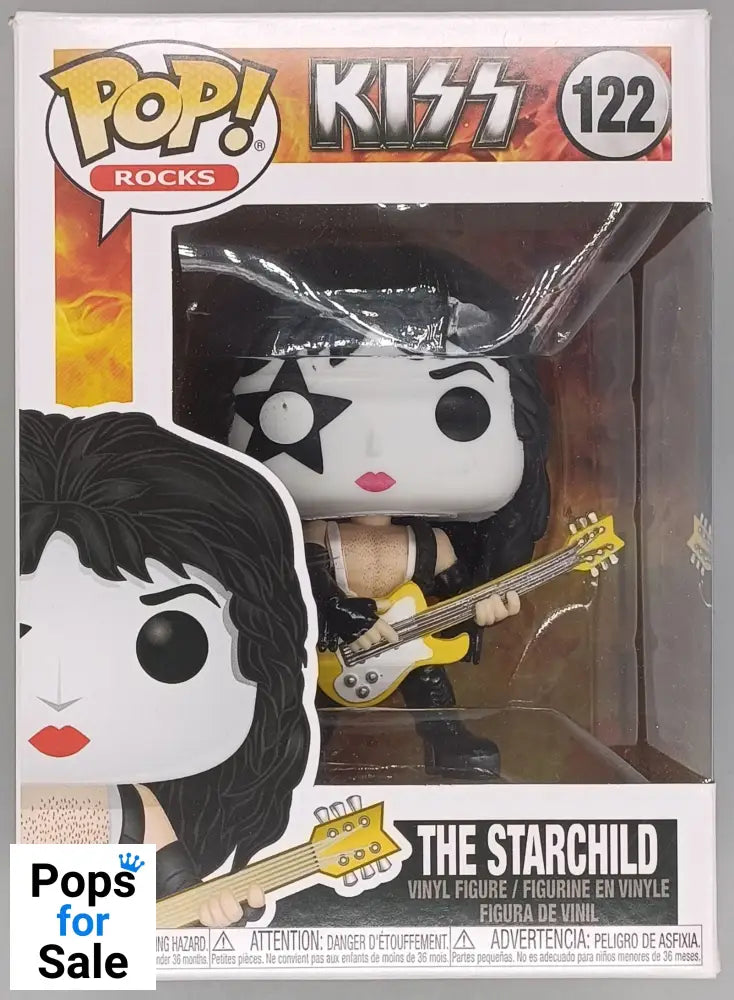 122 The Starchild - Rocks - KISS Funko POP
