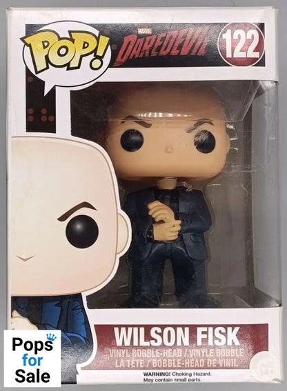 #122 Wilson Fisk - Marvel Daredevil - Box Damaged Funko POP