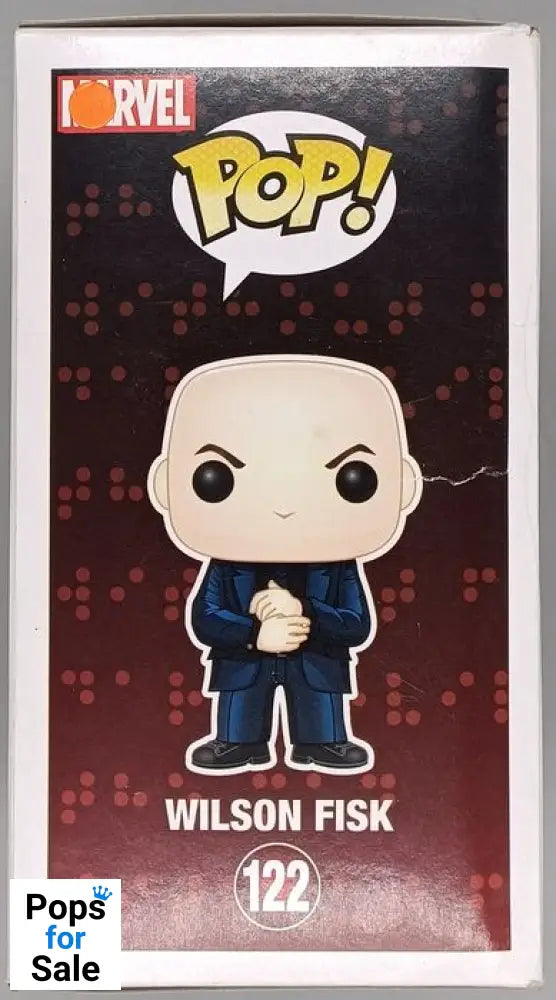 #122 Wilson Fisk - Marvel Daredevil - Box Damaged Funko POP