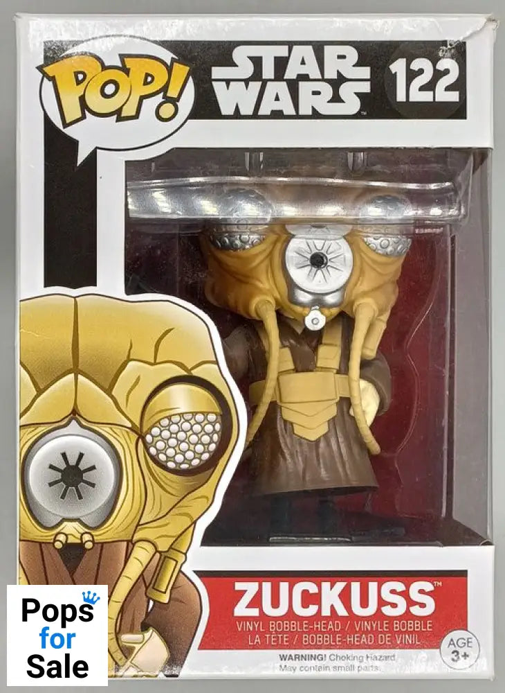 #122 Zuckuss - Star Wars - Box Damaged Funko POP