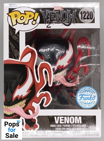 1220 Venom (Carnage Miles Morales) Marvel Funko POP - Box Damaged