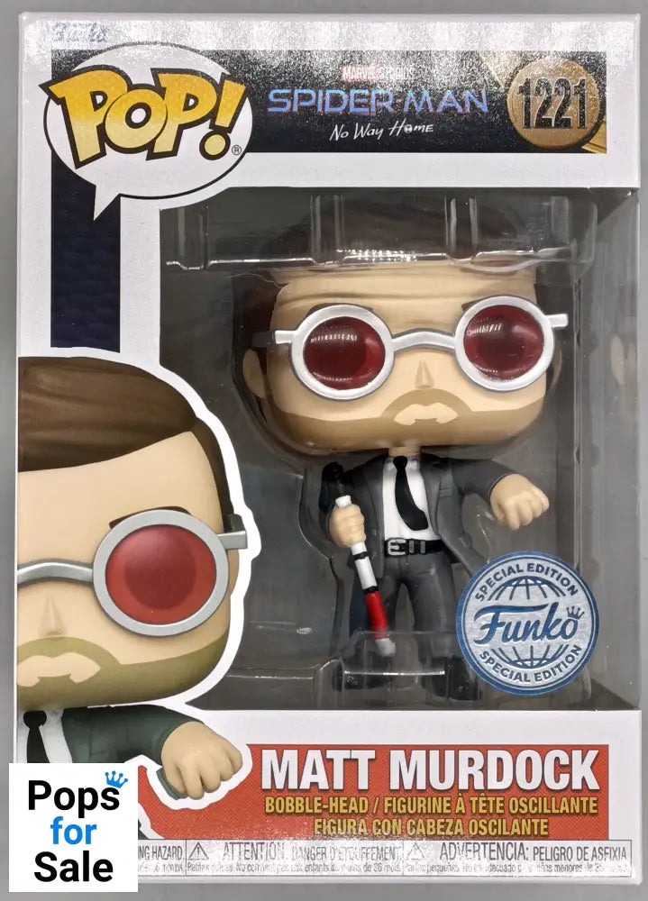 #1221 Matt Murdock Marvel Spider-Man No Way Home Funko POP
