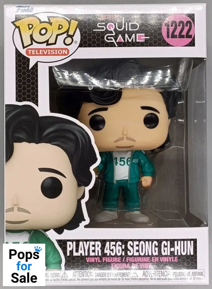 1222 Player 456: Seong Gihun - Squid Game Funko POP