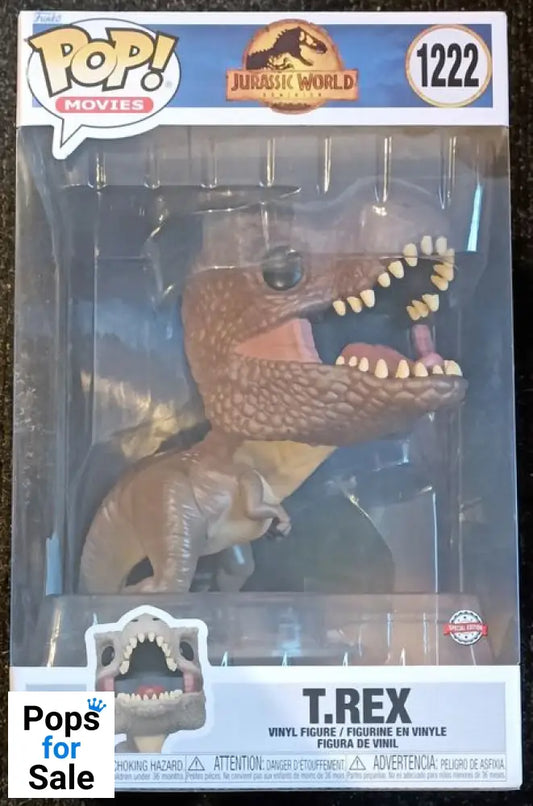 #1222 T.Rex - 10 Inch - Jurassic World Dominion Funko POP