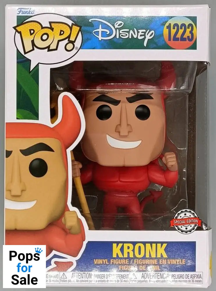 #1223 Kronk (Devil) Disney The Emperor's New Groove - Box Damaged Funko POP - PopsforSale.co.uk