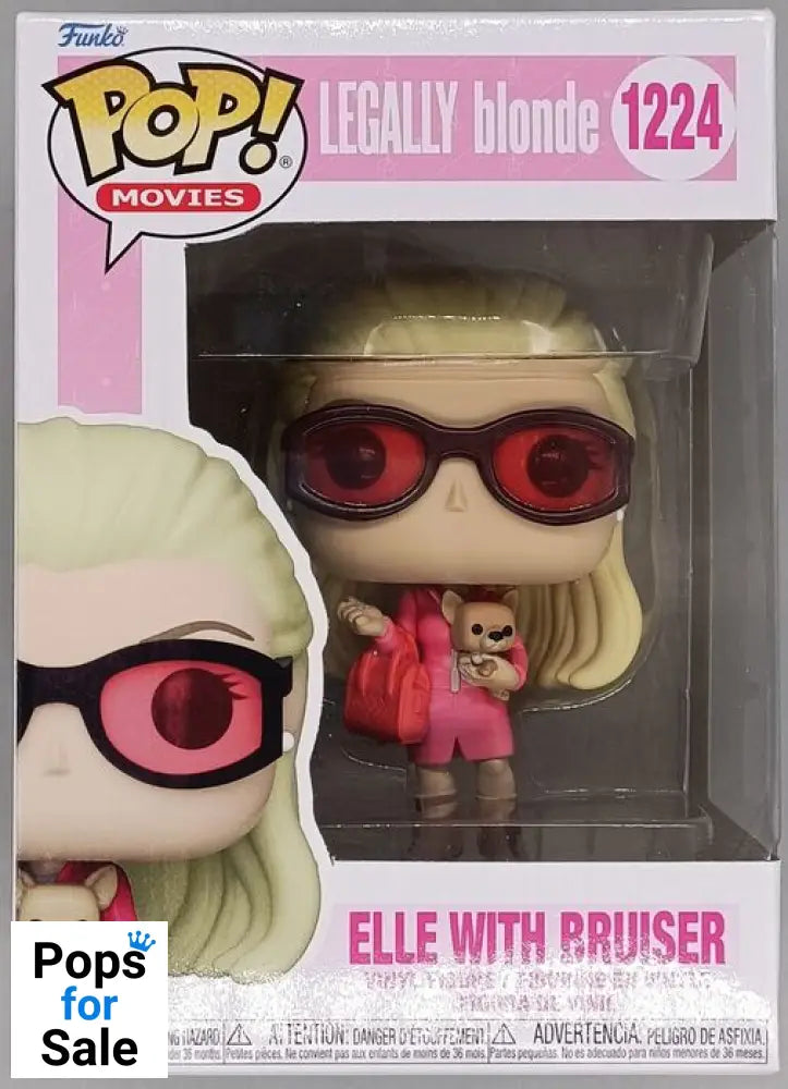 #1224 Elle with Bruiser - Legally Blonde Funko POP - PopsforSale.co.uk