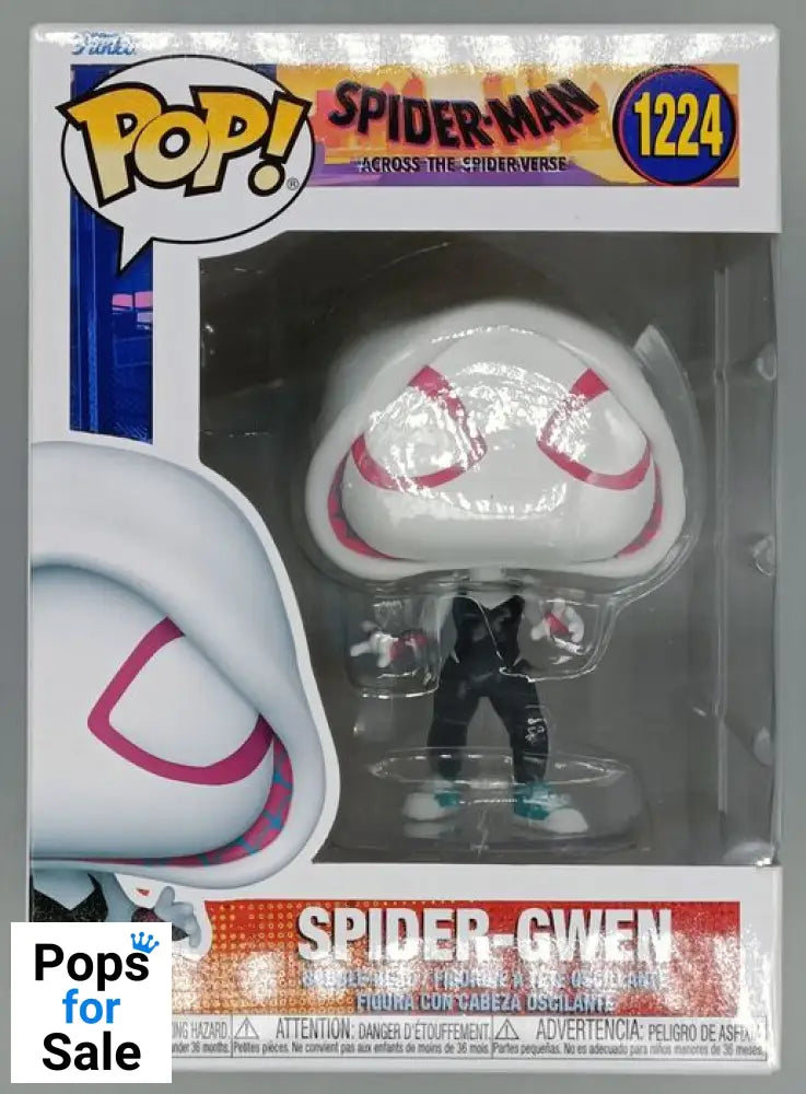 #1224 Spider-Gwen - Marvel Spider-man into the Spider-verse Funko POP - PopsforSale.co.uk