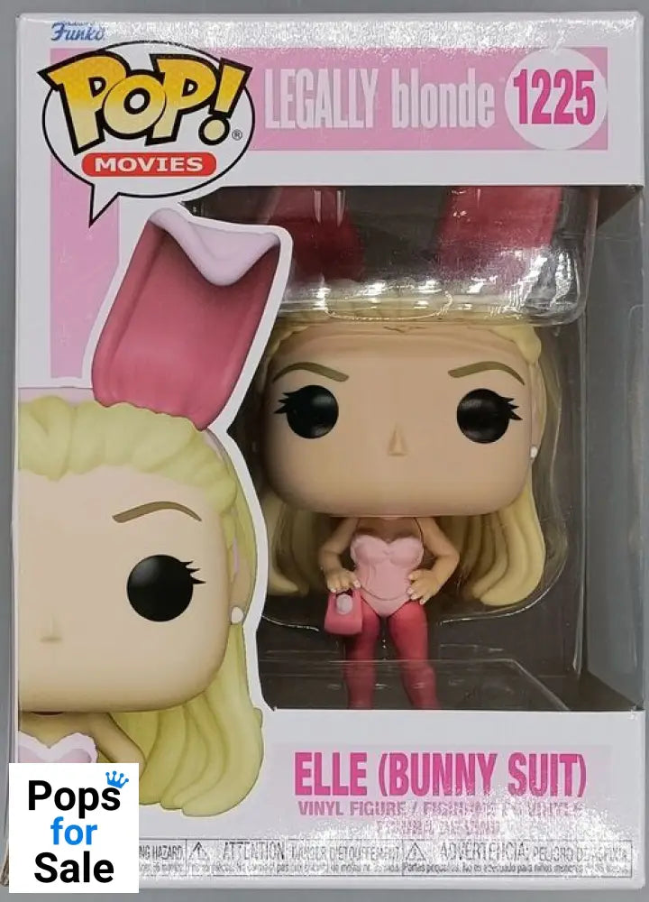 #1225 Elle (Bunny Suit) - Legally Blonde - Box Damaged Funko POP - PopsforSale.co.uk