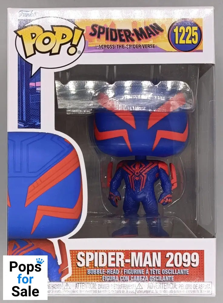 1225 Spider-Man 2099 Marvel Spider-verse Funko POP - Box Damaged