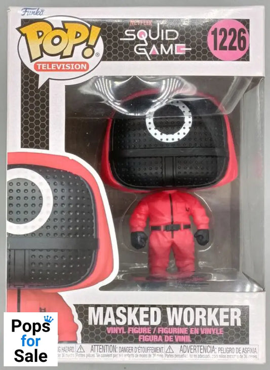 1226 Masked Worker - Squid Game - Box Damaged Funko POP