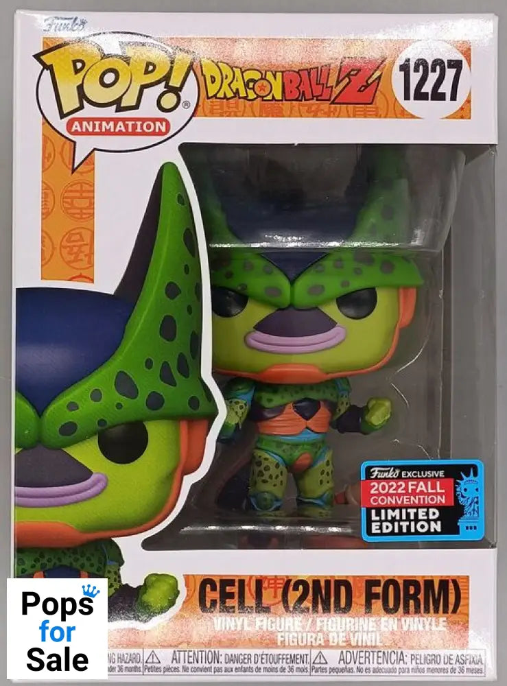 #1227 Cell (2nd Form) - Dragon Ball Z - 2022 Con Funko POP