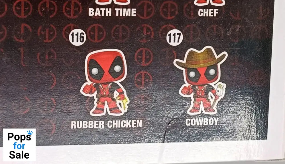 #123 Deadpool (Leaping) - Marvel Collector Corps Box Damaged Funko POP