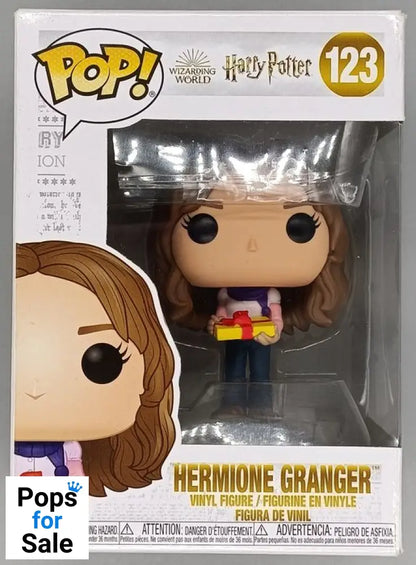 123 Hermione Granger (Holiday) - Harry Potter - Damaged Box Funko POP