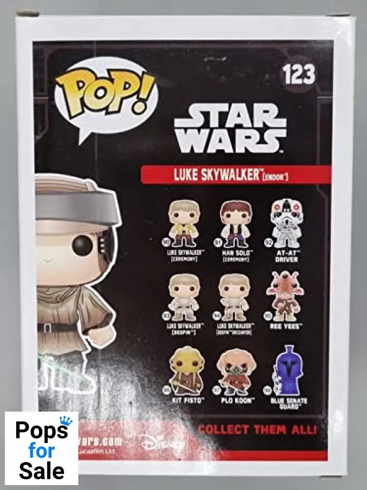 123 Luke Skywalker (Endor) - Star Wars - Funko POP