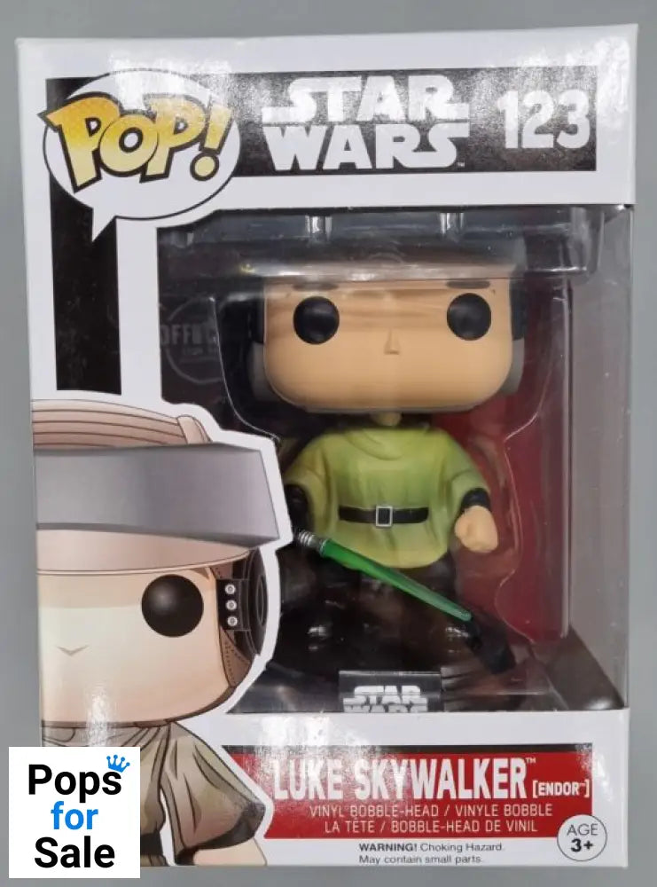 123 Luke Skywalker (Endor) - Star Wars - Funko POP
