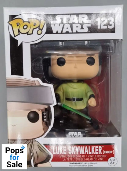 123 Luke Skywalker (Endor) - Star Wars - Funko POP