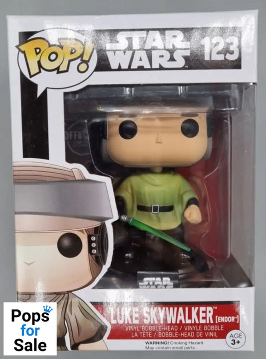 123 Luke Skywalker (Endor) - Star Wars - Funko POP
