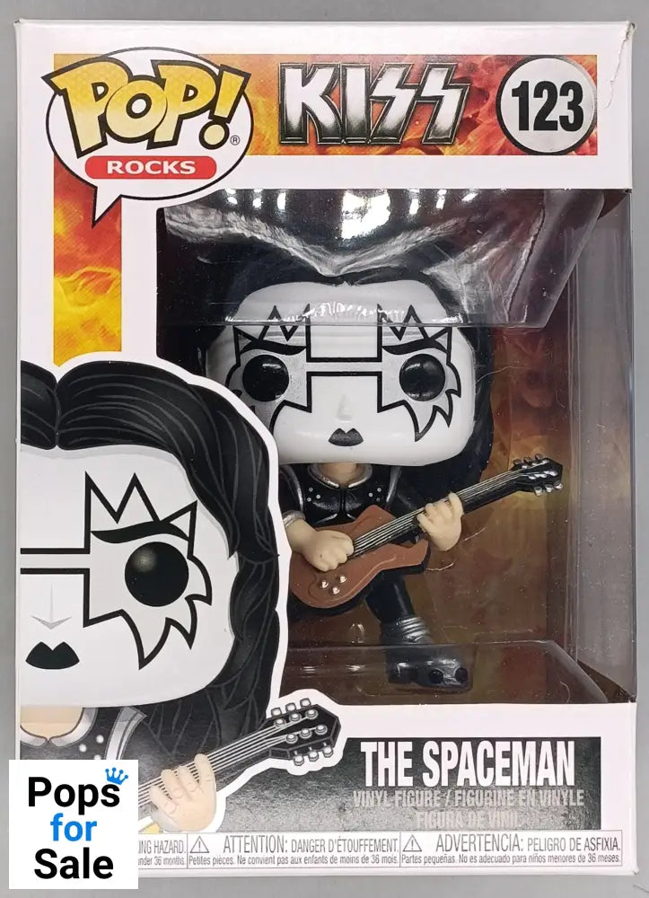123 The Spaceman - KISS - Box Damaged Funko POP
