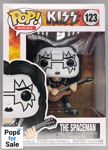 123 The Spaceman - KISS - Box Damaged Funko POP