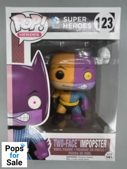 #123 Two-Face Impopster - DC - Batman Funko POP - PopsforSale.co.uk