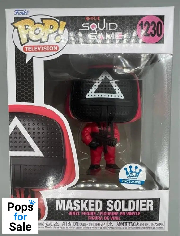 1230 Masked Soldier - Squid Game - Funko POP - Box Damaged