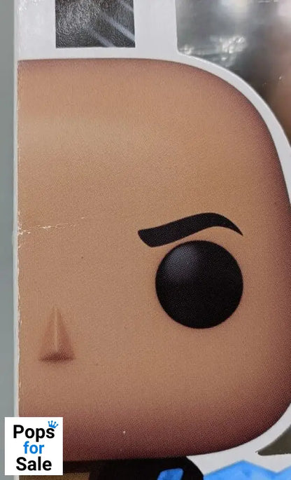 #1232 Black Adam (w/ Lightning) Glow Chase - Black Adam - Damaged Box Funko POP