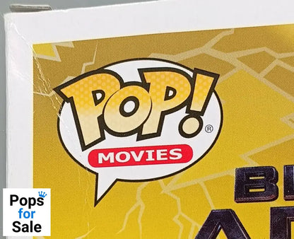 #1232 Black Adam (w/ Lightning) Glow Chase - Black Adam - Damaged Box Funko POP