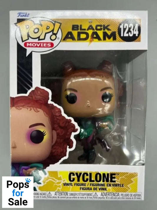 #1234 Cyclone - DC Black Adam Funko POP - PopsforSale.co.uk