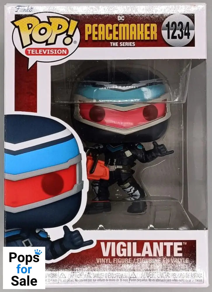 #1234 Vigilante Peacemaker - Peacemaker Funko POP - PopsforSale.co.uk