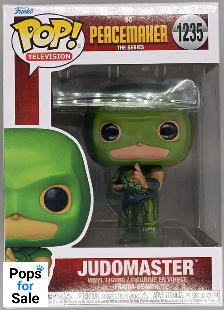 #1235 Judomaster - Peacemaker - Box Damaged Funko POP