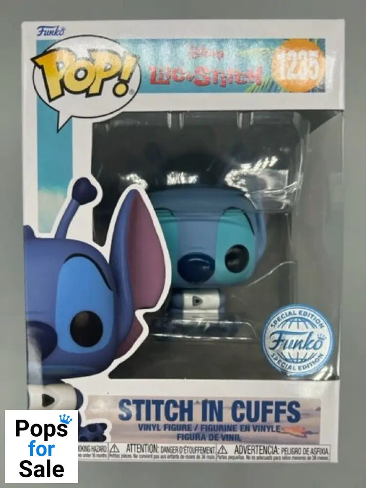 #1235 Stitch in Cuffs Disney Lilo & Stitch Funko POP