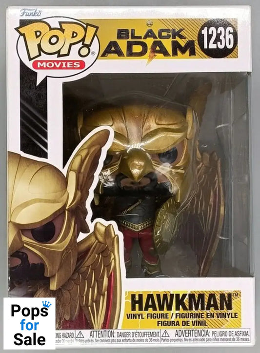 #1236 Hawkman - Black Adam Funko POP - PopsforSale.co.uk