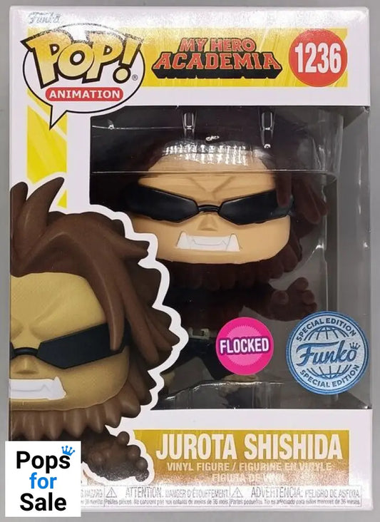 #1236 Jurota Shishida Flocked - My Hero Academia Funko POP - PopsforSale.co.uk