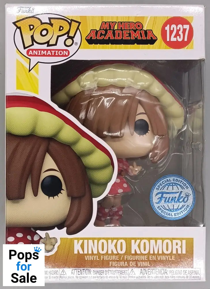 1237 Kinoko Komori - My Hero Academia Funko POP - Brand New