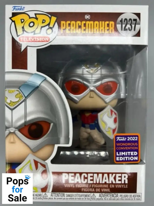 #1237 Peacemaker - DC Peacemaker - 2022 Con Funko POP - PopsforSale.co.uk