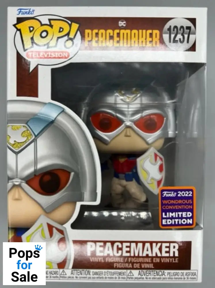 #1237 Peacemaker - DC Peacemaker - 2022 Con Funko POP