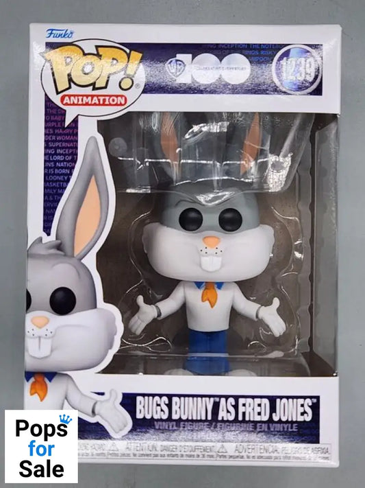 #1239 Bugs Bunny (as Fred Jones) - Scooby Doo Funko POP