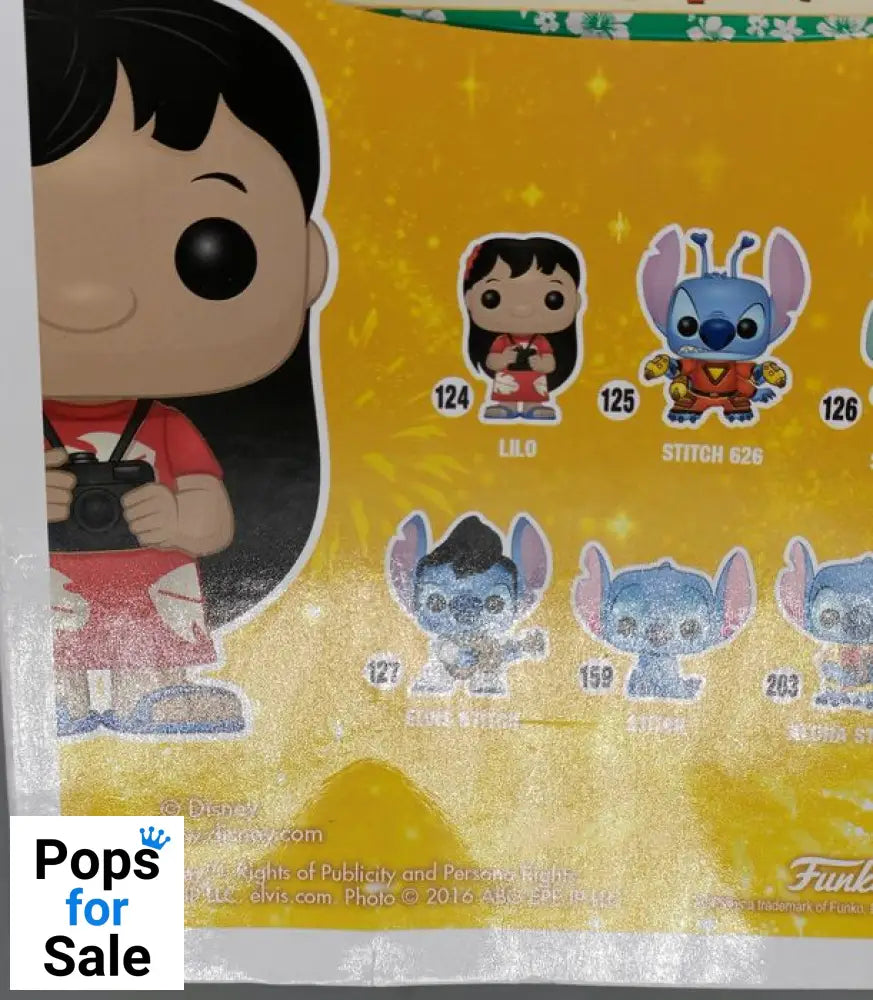 #124 Lilo - Disney Lilo & Stitch Box Damaged Funko POP - PopsforSale.co.uk