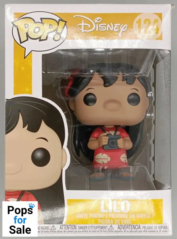 #124 Lilo - Disney Lilo & Stitch Box Damaged Funko POP - PopsforSale.co.uk