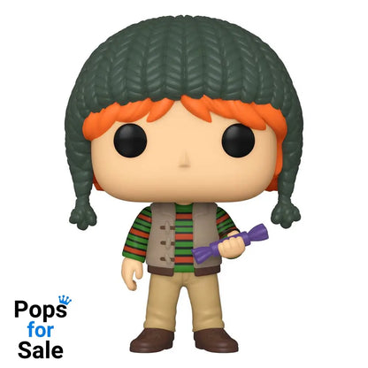 #124 Ron Weasley (Holiday) - Harry Potter - Brand New Funko POP in Protector - PopsforSale.co.uk