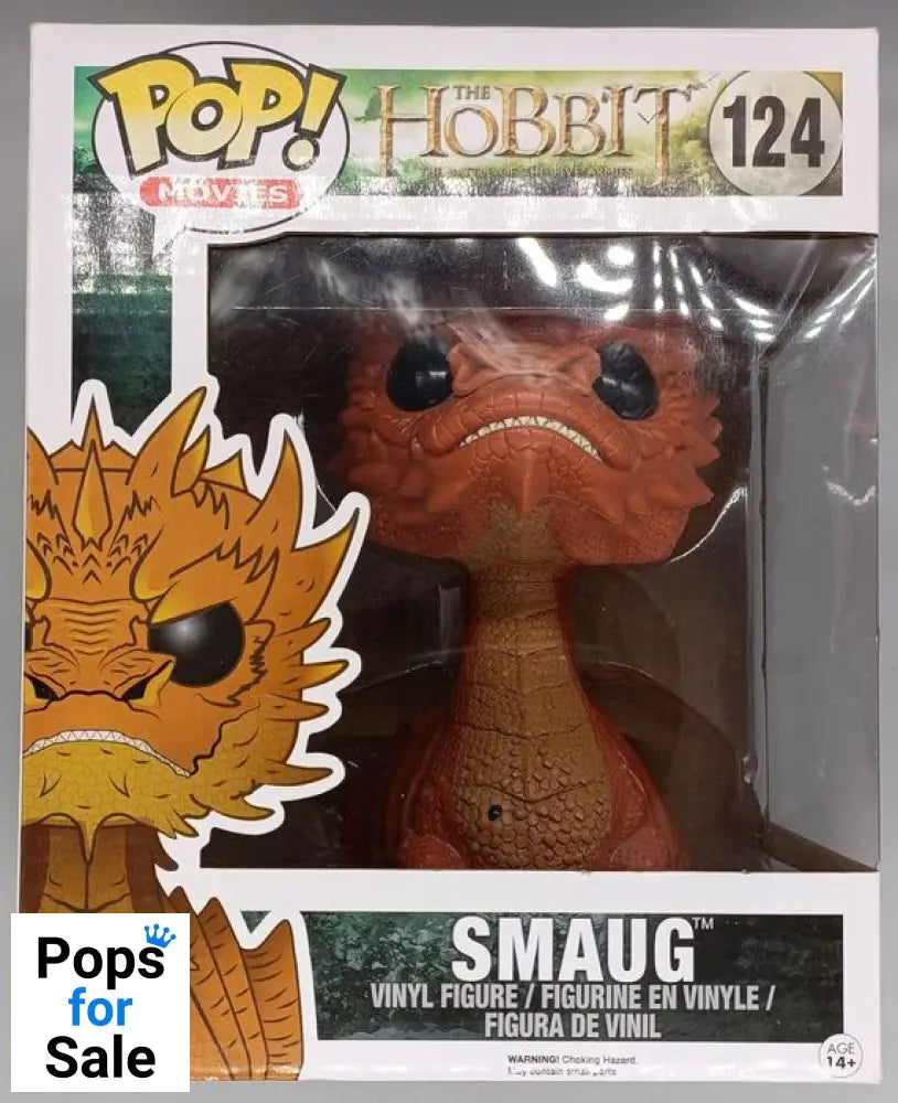 #124 Smaug - 6 Inch - The Hobbit - Box Damaged Funko POP