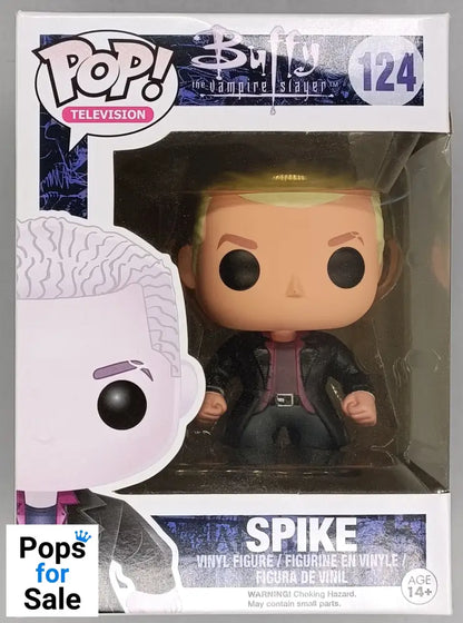 124 Spike - Buffy the Vampire Slayer - Funko POP - Box Damaged