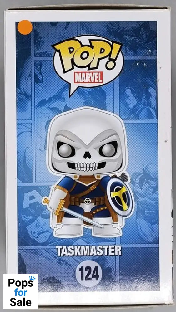 #124 Taskmaster - Marvel - Box Damaged Funko POP - PopsforSale.co.uk