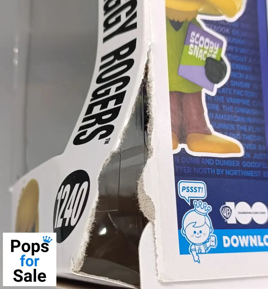 1240 Daffy Duck (as Shaggy Rogers) - Scooby Doo Looney Tunes Funko POP - Box Damaged